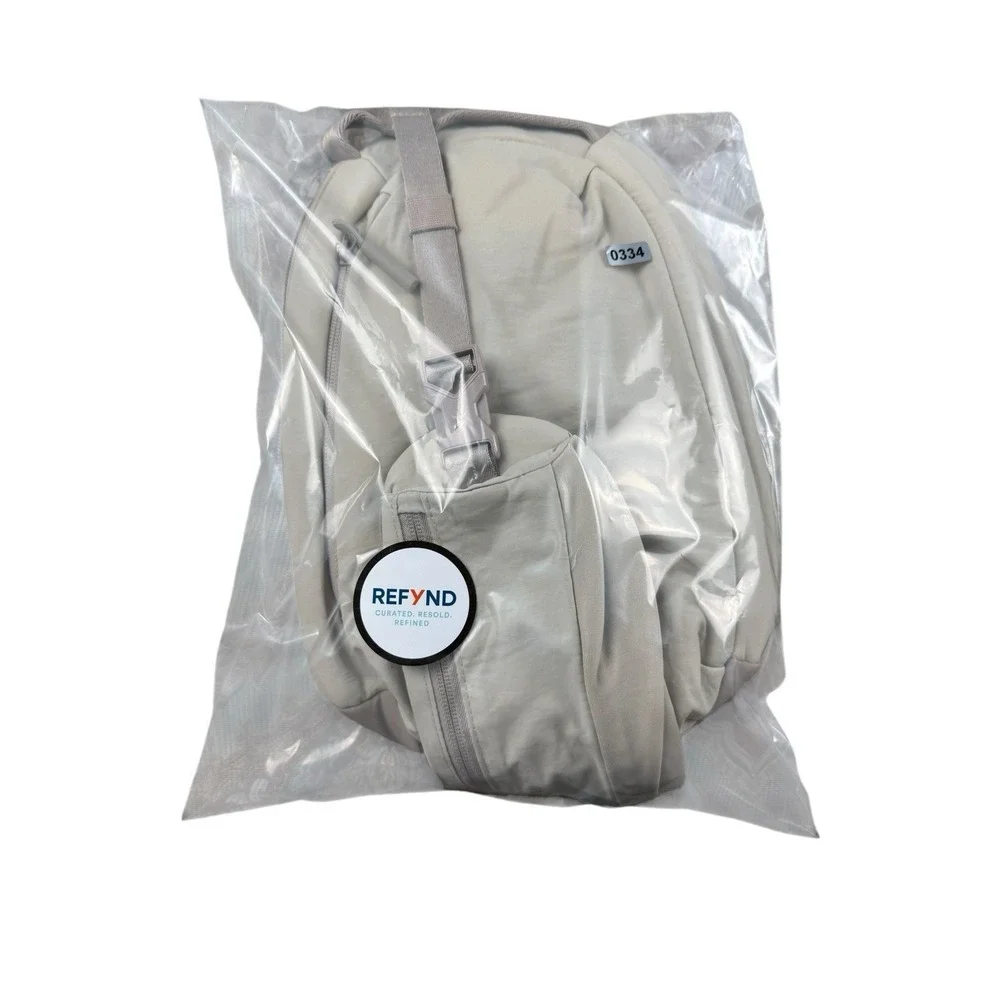 HURLEY‎ Sling Backpack Crossbody One Size Light Gray Nylon WA7409
